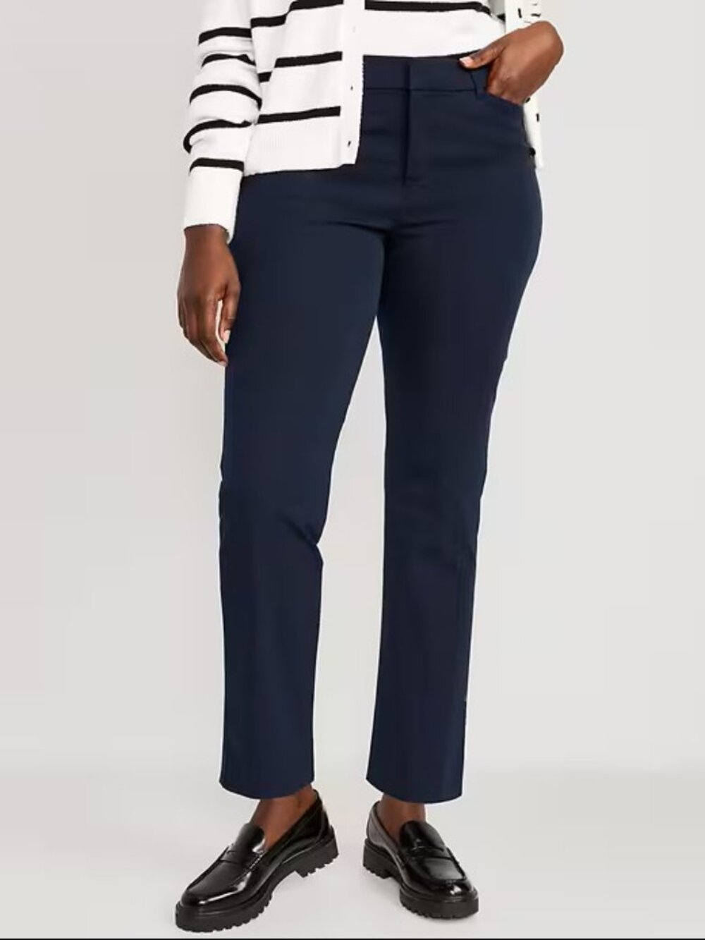 Old Navy High Rise Pixie Straight Pants NWT